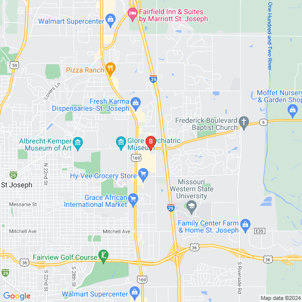 Collision Repair Specialists location map