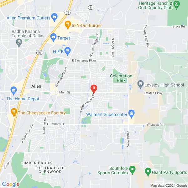 Allen Towing Service & Roadside Assistance location map