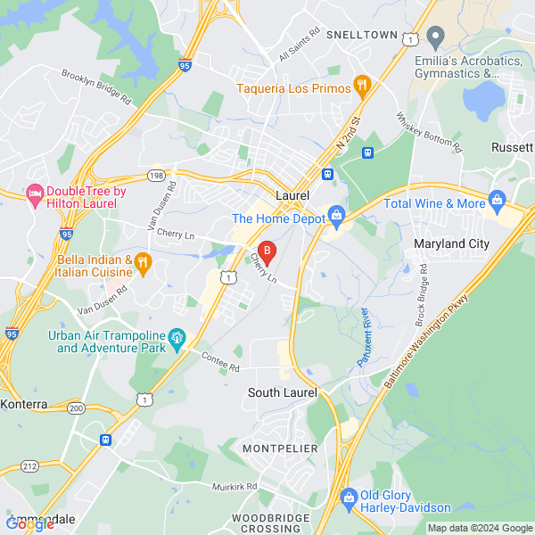 Garland K. Davis, DDS location map
