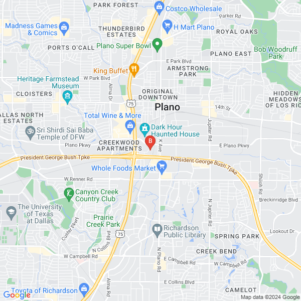 Plano Towing & Roadside Assistance location map