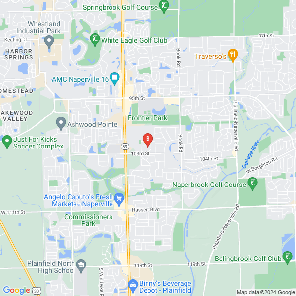 The Shallow Team, Realtors location map