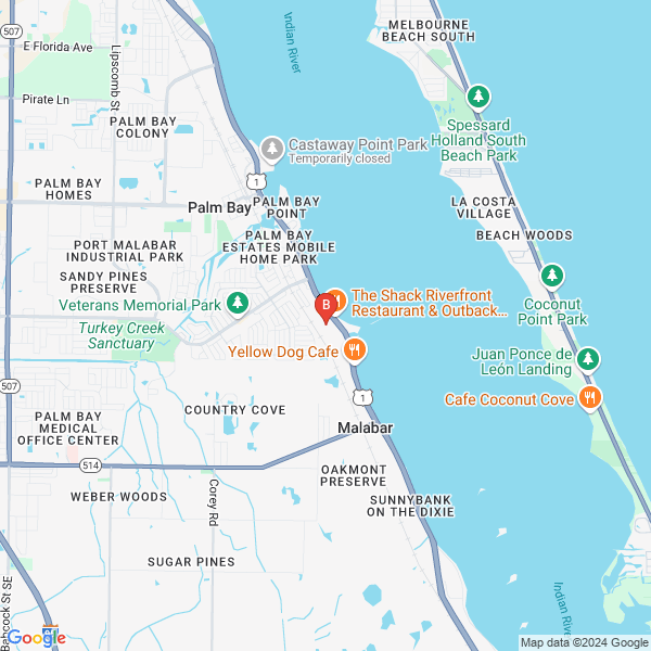 Jacksonville Roofers Directory location map
